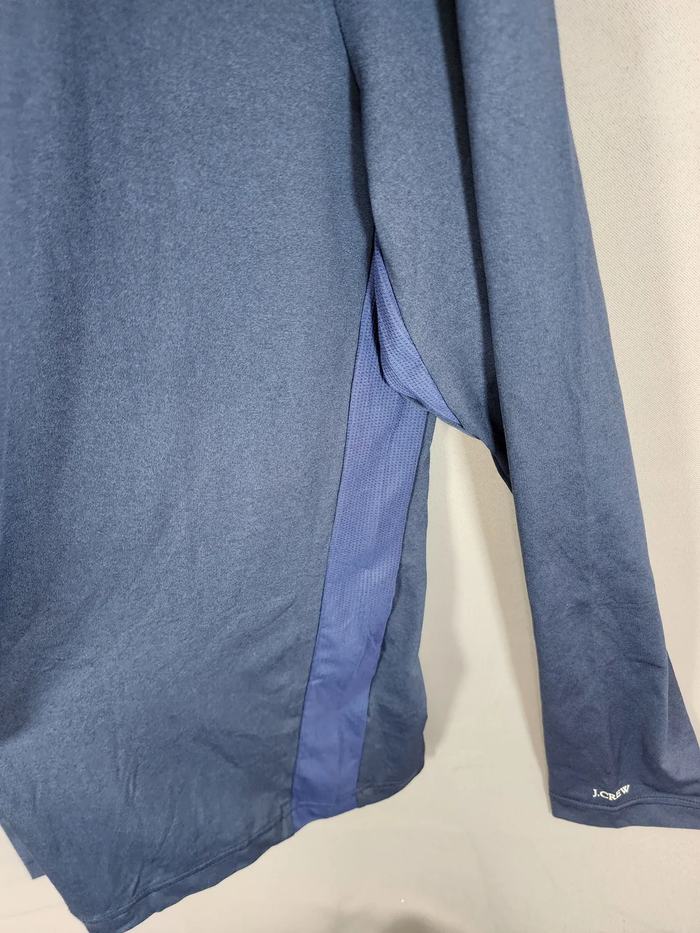 J. Crew Men's Long Sleeve Crewneck in Slate Blue